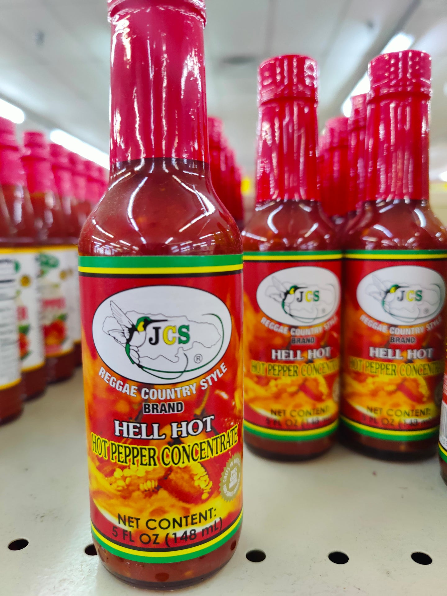 JCS Hell Hot Hot Pepper Sauce